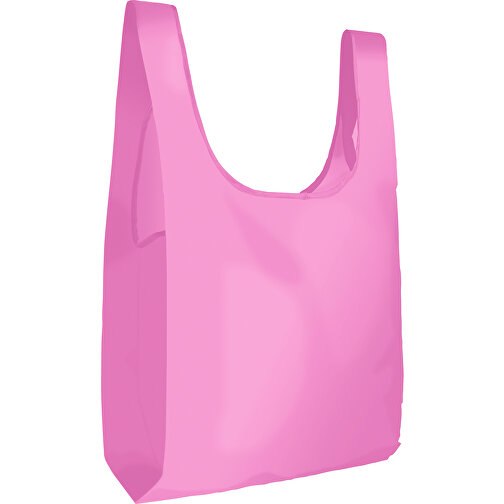 Full Color Faltbare Einkaufstasche Mit Innenfach , rosa, Polyester, 63,00cm x 41,00cm (Höhe x Breite), Bild 1