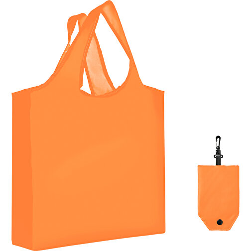 Skladana torba na zakupy z rekawem w pelnym kolorze, Obraz 1