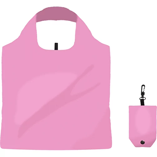 Sac à provisions pliable en couleur avec pochette, Image 1