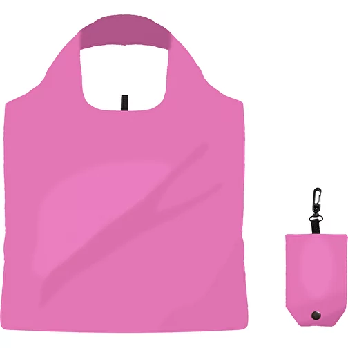 Sac à provisions pliable en couleur avec pochette, Image 1
