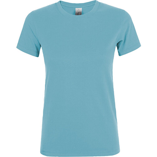 T-Shirt - Regent Women , Sol´s, atoll blau, Baumwolle, M, 63,00cm x 44,00cm (Länge x Breite), Bild 1