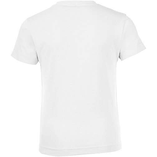 T-Shirt - Regent Fit Kids , Sol´s, weiß, Baumwolle, L, 96,00cm x 104,00cm (Länge x Breite), Bild 2