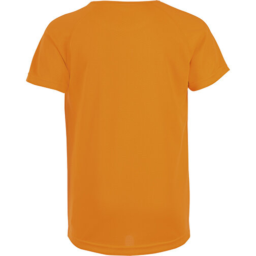 T-Shirt - Sporty Kids , Sol´s, neon orange, Polyester, 3XL, 130,00cm x 140,00cm (Länge x Breite), Bild 2