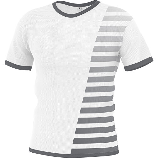 Regular T-Shirt Individuell - Vollflächiger Druck , dunkelgrau, Polyester, 2XL, 78,00cm x 124,00cm (Länge x Breite), Bild 1