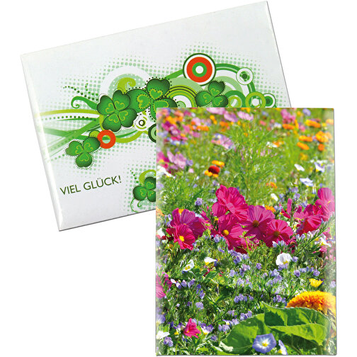 Frøpose mini - standardpapir - sommerblomst, Billede 1