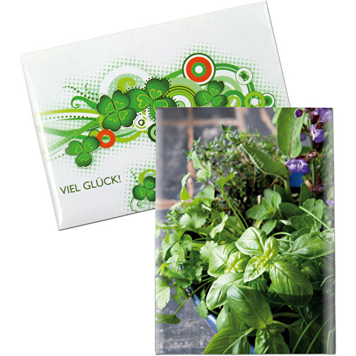 Pochette de graines MINI - papier standard - Mélange d herbes aromatiques, Image 1