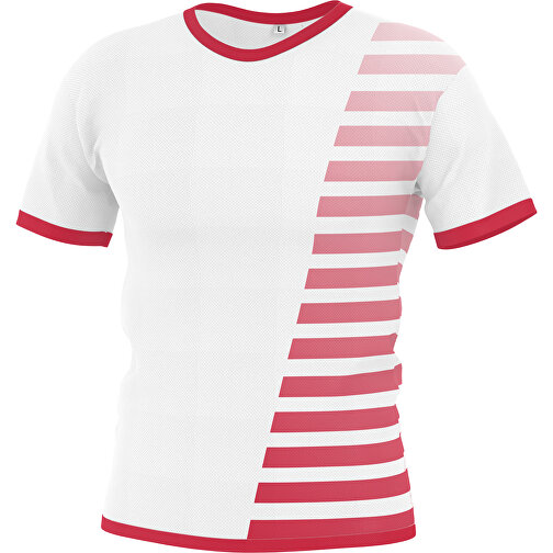 Regular T-Shirt Individuell - Vollflächiger Druck , dunkelrot, Polyester, XL, 76,00cm x 120,00cm (Länge x Breite), Bild 1