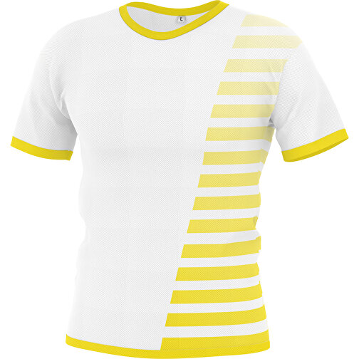 Regular T-Shirt Individuell - Vollflächiger Druck , gelb, Polyester, S, 68,00cm x 96,00cm (Länge x Breite), Bild 1