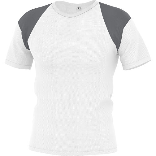 Regular T-Shirt Individuell - Vollflächiger Druck , dunkelgrau, Polyester, XL, 78,00cm x 124,00cm (Länge x Breite), Bild 1