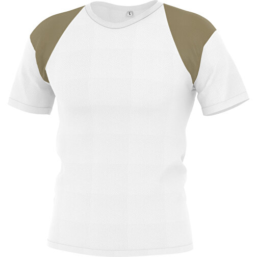 Regular T-Shirt Individuell - Vollflächiger Druck , gold, Polyester, M, 70,00cm x 104,00cm (Länge x Breite), Bild 1