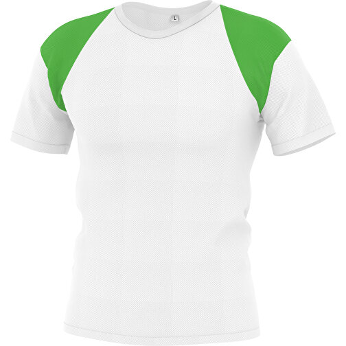 Regular T-Shirt Individuell - Vollflächiger Druck , grasgrün, Polyester, S, 68,00cm x 96,00cm (Länge x Breite), Bild 1