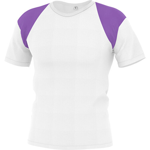 Regular T-Shirt Individuell - Vollflächiger Druck , lavendellila, Polyester, XL, 76,00cm x 120,00cm (Länge x Breite), Bild 1