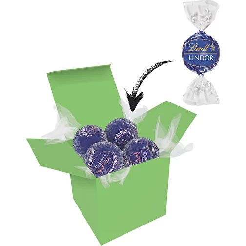 Kolor Lindor Box - jasnozielony - Fine Tart, Obraz 1