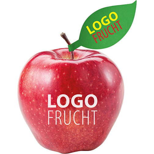 LogoFruit Pomme rouge Pomme feuille, Image 1