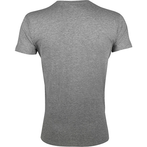 T-Shirt - Regent Fit , Sol´s, graue melange, Baumwolle, XXL, 78,00cm x 61,00cm (Länge x Breite), Bild 2