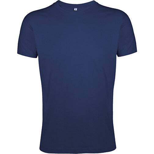 T-Shirt - Regent Fit , Sol´s, französische navy, Baumwolle, XS, 66,00cm x 45,00cm (Länge x Breite), Bild 1