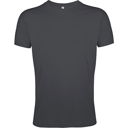 T-Shirt - Regent Fit , Sol´s, dunkelgrau, Baumwolle, XL, 76,00cm x 57,00cm (Länge x Breite), Bild 1