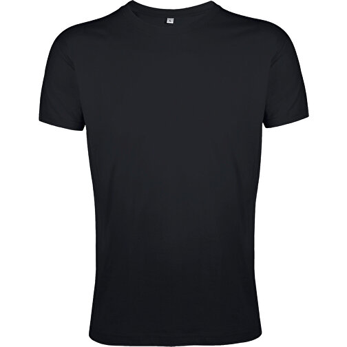 T-Shirt - Regent Fit , Sol´s, tiefschwarz, Baumwolle, S, 70,00cm x 48,00cm (Länge x Breite), Bild 1