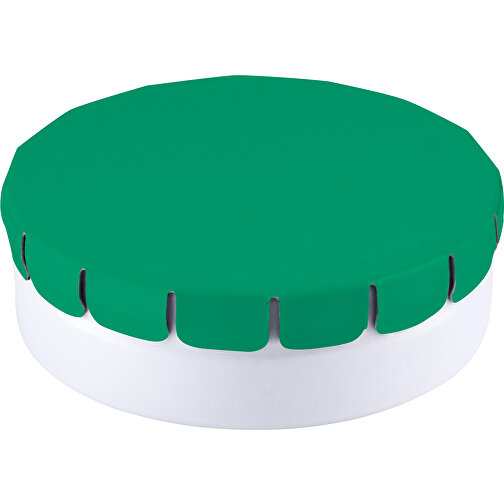 Super Runde Click-Plastikdose 45 Mm , dunkel grün, Metall/Kunststoff, 1,50cm (Länge), Bild 1