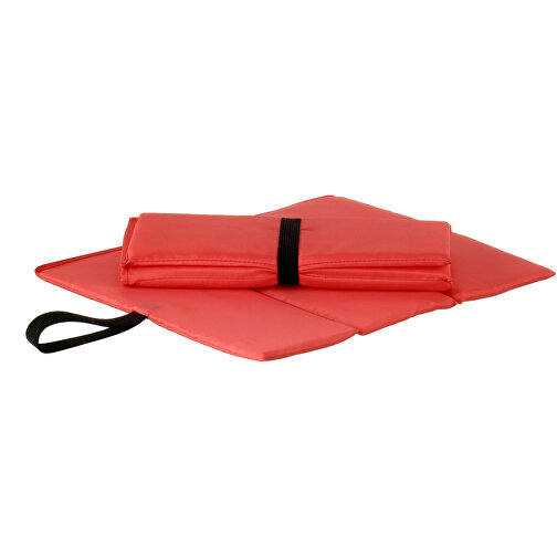 Sizzpack Outside , rot, Schaumstoff mit Polyesterbezug, 28,50cm x 1,00cm x 24,50cm (Länge x Höhe x Breite), Bild 1