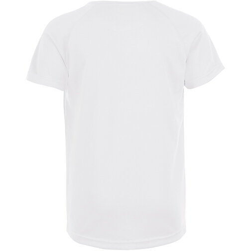 T-Shirt - Sporty Kids , Sol´s, weiss, Polyester, XXL, 118,00cm x 128,00cm (Länge x Breite), Bild 2