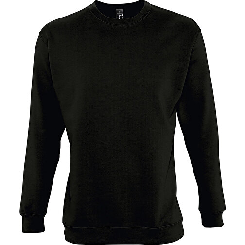 Sweatshirt - New Supreme , Sol´s, schwarz, Mischgewebe Polyester/Baumwolle, 3XL, 73,00cm (Länge), Bild 1