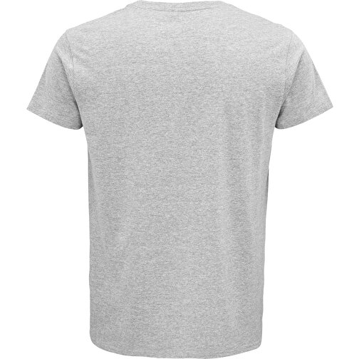 T-Shirt - Crusader Men , Sol´s, graue melange, Organische Baumwolle, XL, 75,50cm x 57,00cm (Länge x Breite), Bild 2