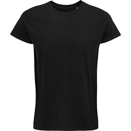 T-Shirt - Crusader Men , Sol´s, tiefschwarz, Organische Baumwolle, S, 69,50cm x 48,00cm (Länge x Breite), Bild 1