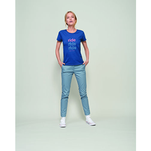 T-Shirt - Crusader Women , Sol´s, weiss, Organische Baumwolle, XXL, 69,00cm x 53,00cm (Länge x Breite), Bild 4