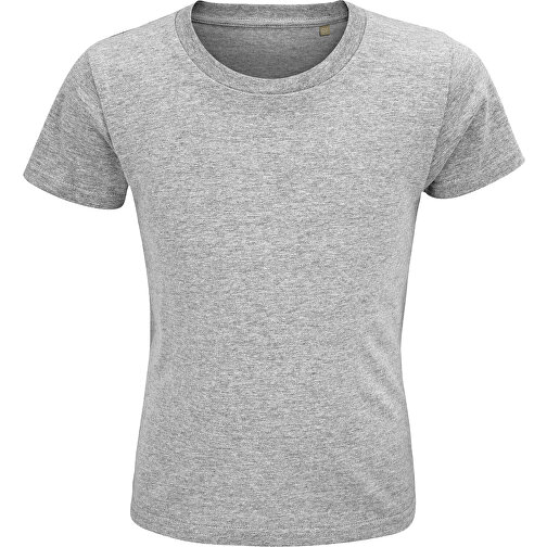 T-Shirt - Crusader Kids , Sol´s, graue melange, Organische Baumwolle, XXL, 118,00cm x 128,00cm (Länge x Breite), Bild 1
