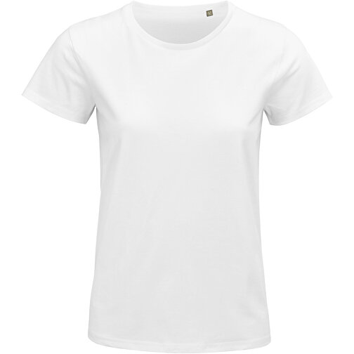 T-Shirt - Pioneer Women , Sol´s, weiß, Organische Baumwolle, M, 63,00cm x 44,00cm (Länge x Breite), Bild 1