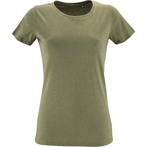 T-Shirt - Regent Fit Women , Sol´s, heide-khaki, Gekämmte Baumwolle, L, 65,00cm x 47,00cm (Länge x Breite), Bild 1