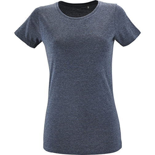 T-Shirt - Regent Fit Women , Sol´s, heide-jeans, Gekämmte Baumwolle, XXL, 69,00cm x 53,00cm (Länge x Breite), Bild 1