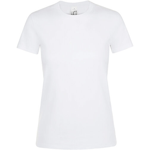 T-Shirt - Regent Women , Sol´s, weiss, Baumwolle, XXL, 69,00cm x 53,00cm (Länge x Breite), Bild 1