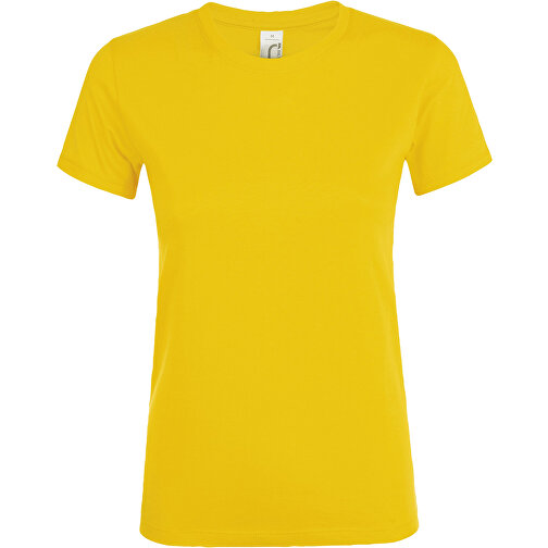 T-Shirt - Regent Women , Sol´s, gold, Baumwolle, S, 61,00cm x 41,00cm (Länge x Breite), Bild 1