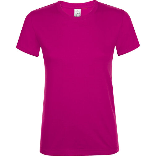T-Shirt - Regent Women , Sol´s, fuchsia, Baumwolle, S, 61,00cm x 41,00cm (Länge x Breite), Bild 1