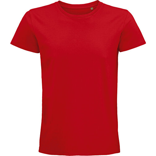 T-Shirt - Pioneer Men , Sol´s, rot, Organische Baumwolle, XXL, 78,00cm x 60,00cm (Länge x Breite), Bild 1
