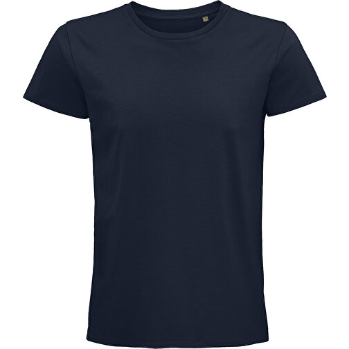 T-Shirt - Pioneer Men , Sol´s, französische navy, Organische Baumwolle, XS, 68,00cm x 45,00cm (Länge x Breite), Bild 1
