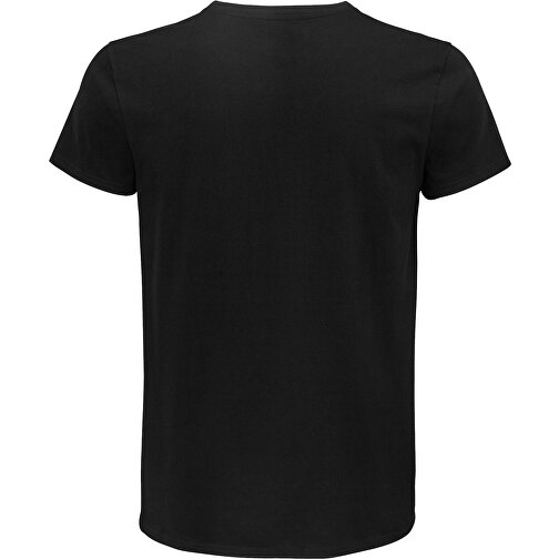 T-Shirt - Pioneer Men , Sol´s, tiefschwarz, Organische Baumwolle, XS, 68,00cm x 45,00cm (Länge x Breite), Bild 2