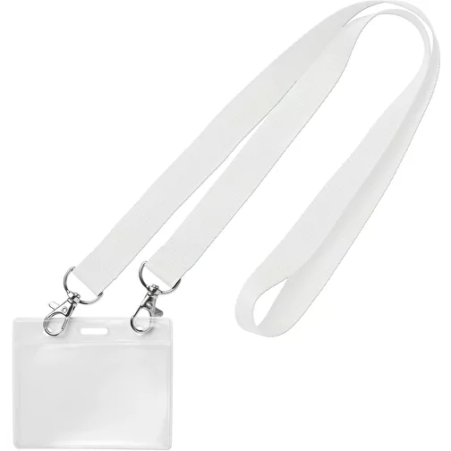 Lanyard de 20 mm avec 2 mousquetons métalliques, Image 1