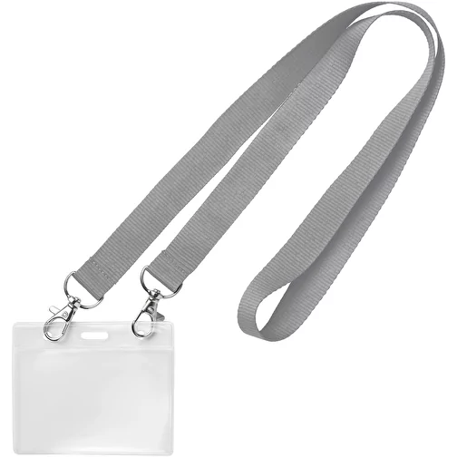 Lanyard de 15 mm avec 2 mousquetons métalliques, Image 1