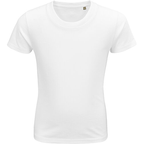 T-Shirt - Pioneer Kids , Sol´s, weiss, Organische Baumwolle, M, 86,00cm x 94,00cm (Länge x Breite), Bild 1