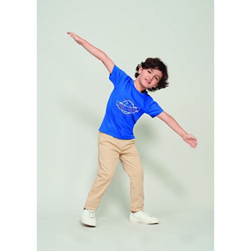 T-Shirt - Pioneer Kids , Sol´s, royal blue, Organische Baumwolle, XXL, 118,00cm x 128,00cm (Länge x Breite), Bild 4