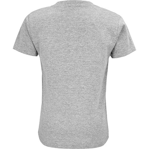 T-Shirt - Pioneer Kids , Sol´s, graue melange, Organische Baumwolle, XL, 106,00cm x 116,00cm (Länge x Breite), Bild 2