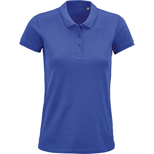 Polo Shirt - Planet Women , Sol´s, royal blue, Organische Baumwolle, S, 63,00cm x 42,00cm (Länge x Breite), Bild 1
