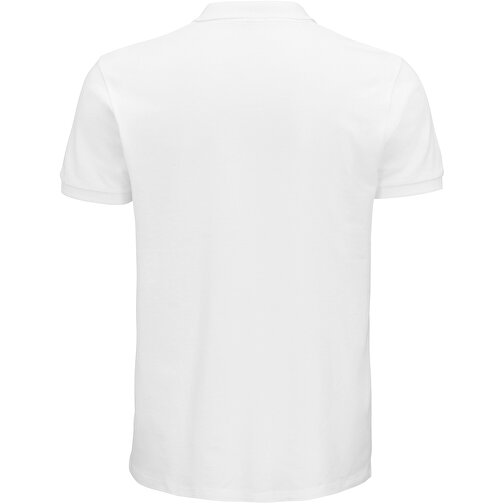 Polo Shirt - Planet Men , Sol´s, weiß, Organische Baumwolle, XL, 76,00cm x 58,00cm (Länge x Breite), Bild 2