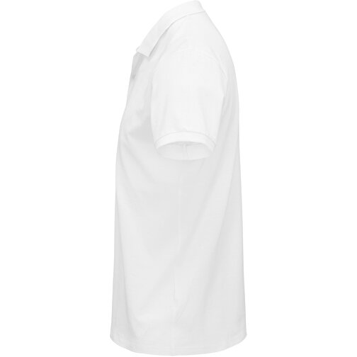 Polo Shirt - Planet Men , Sol´s, weiß, Organische Baumwolle, M, 72,00cm x 52,00cm (Länge x Breite), Bild 3