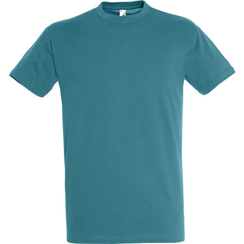 T-Shirt - Regent , Sol´s, entenblau, Baumwolle, M, 72,00cm x 53,00cm (Länge x Breite), Bild 1