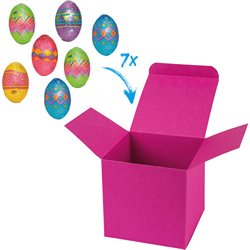 ColorBox Happy Eggs - Pink , pink, Pappe, 5,50cm x 5,50cm x 5,50cm (Länge x Höhe x Breite), Bild 1