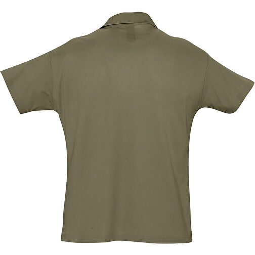 Polo Shirt - Summer Ii , Sol´s, olive-armee-grün, Baumwolle, S, 70,00cm x 50,00cm (Länge x Breite), Bild 2